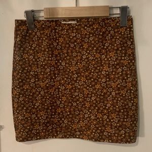 Garage floral skirt